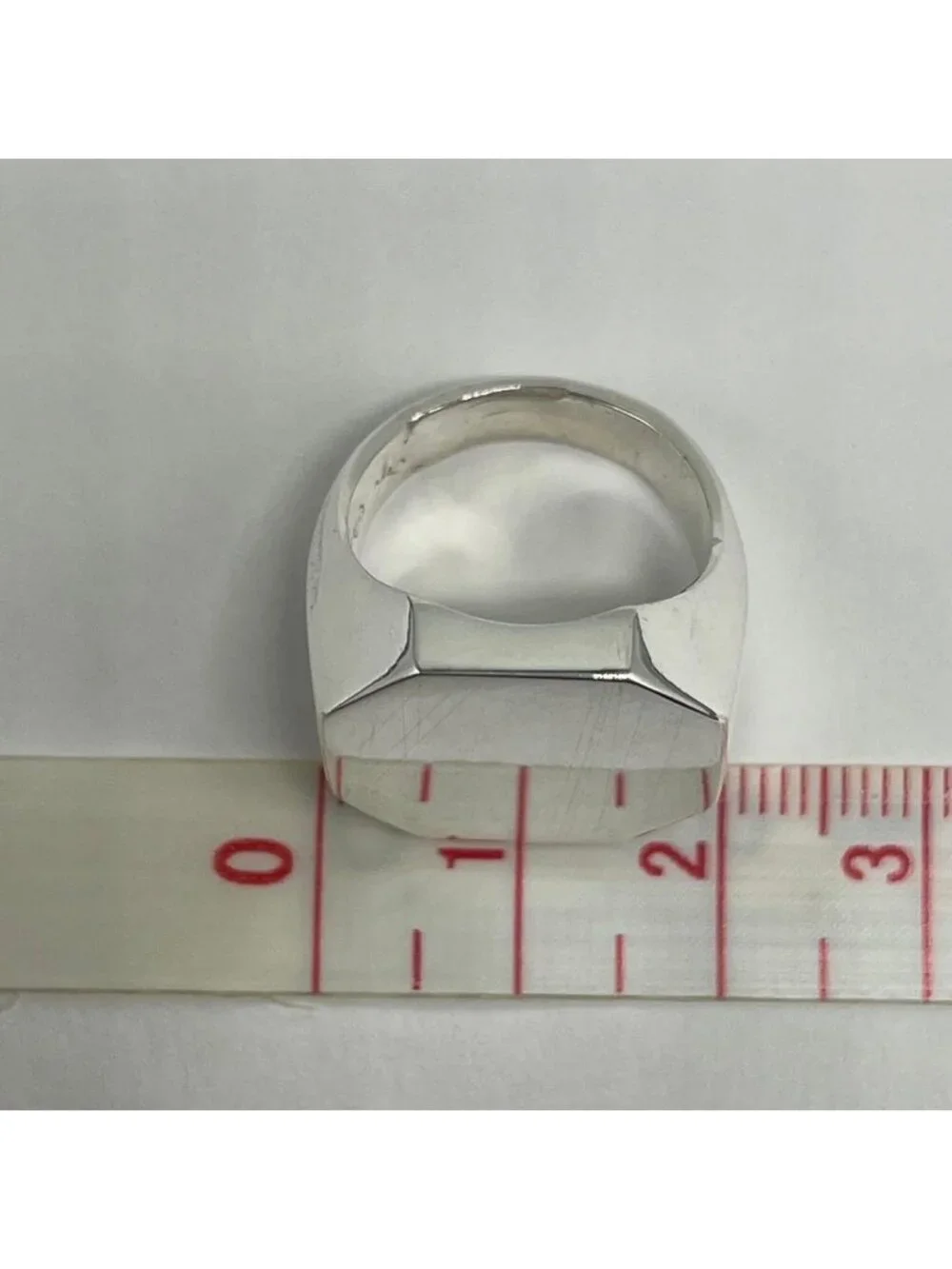 Bottega Veneta Octagon Signet Ring